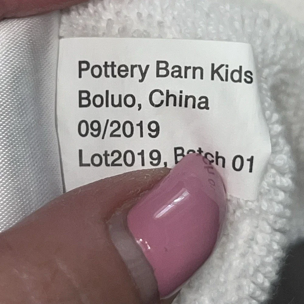 Pottery Barn Kids‎ Critter Plush Kid Hooded Towel Collection Unicorn Engraved